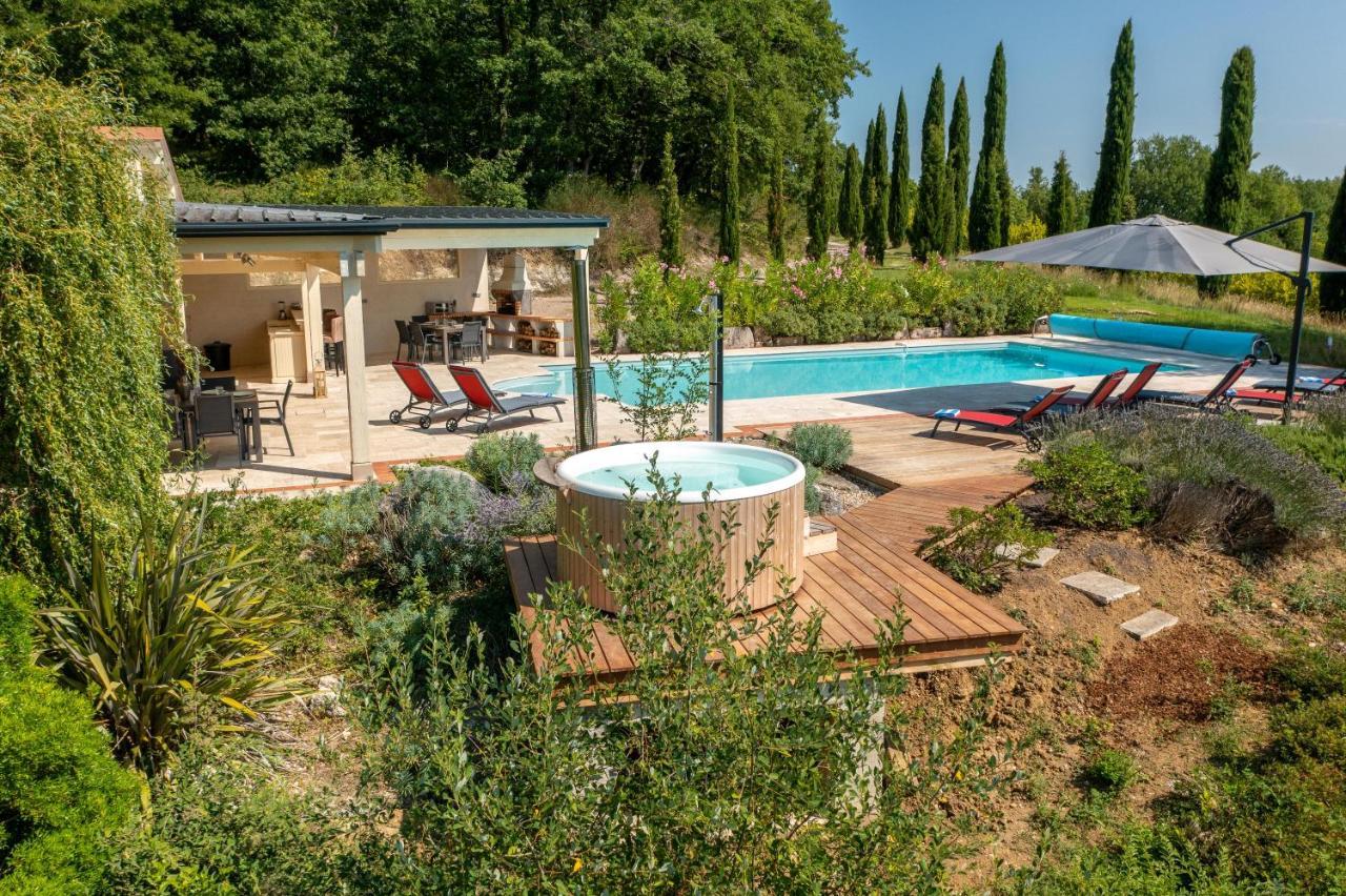 Les Cazettes Villa Damiatte Exteriör bild