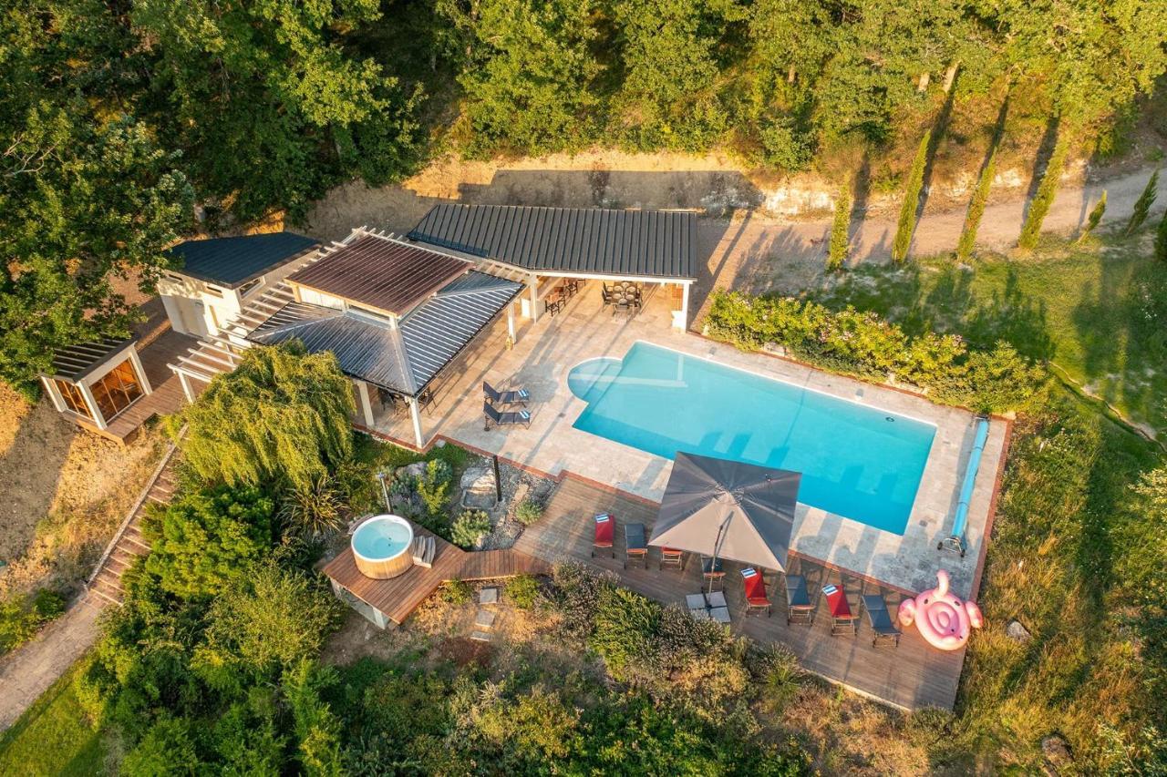 Les Cazettes Villa Damiatte Exteriör bild