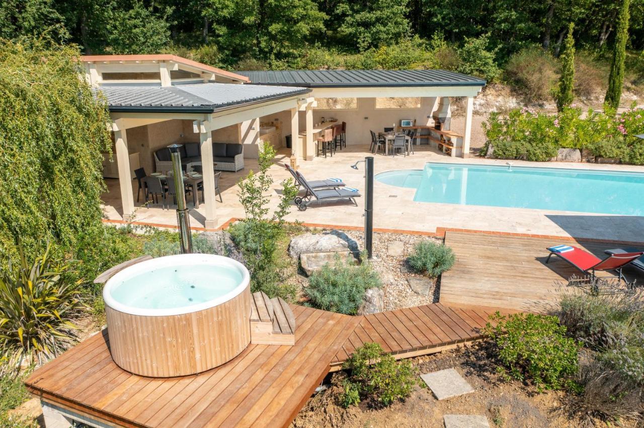 Les Cazettes Villa Damiatte Exteriör bild